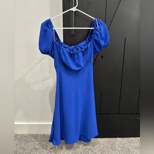 Women’s blue altard state dress